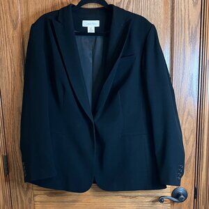 Calvin Klein Black Blazer Size 16W